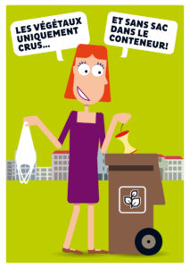 ©Alain Robert Studio_ASST Affiche pour les déchets végétaux.