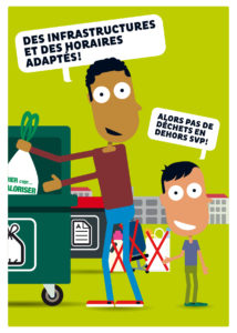 ©Alain Robert Studio_ASST Affiche pour les déchets.